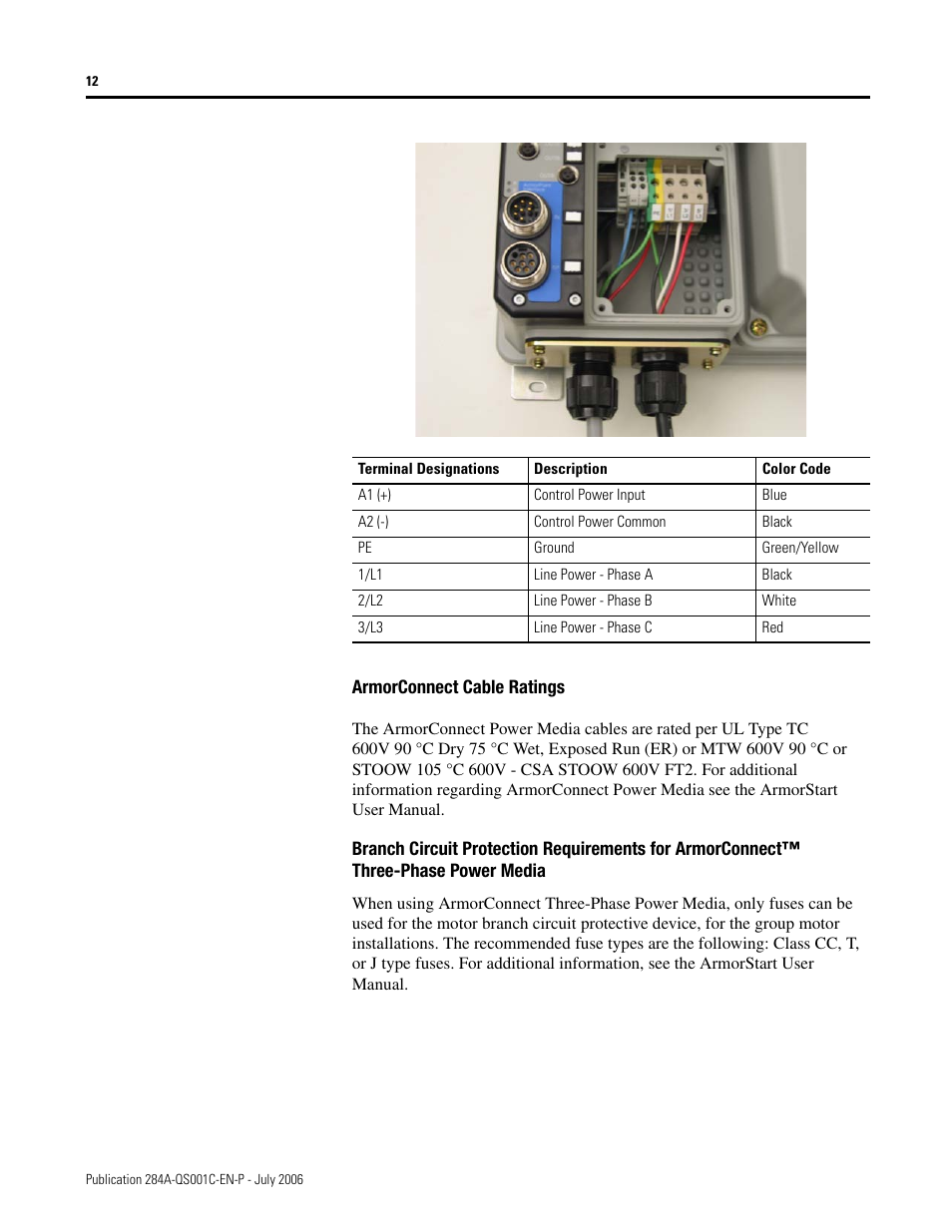 Rockwell Automation 284A ArmorStart with ArmorPoint Backplane - Getting Started User Manual | Page 12 / 40
