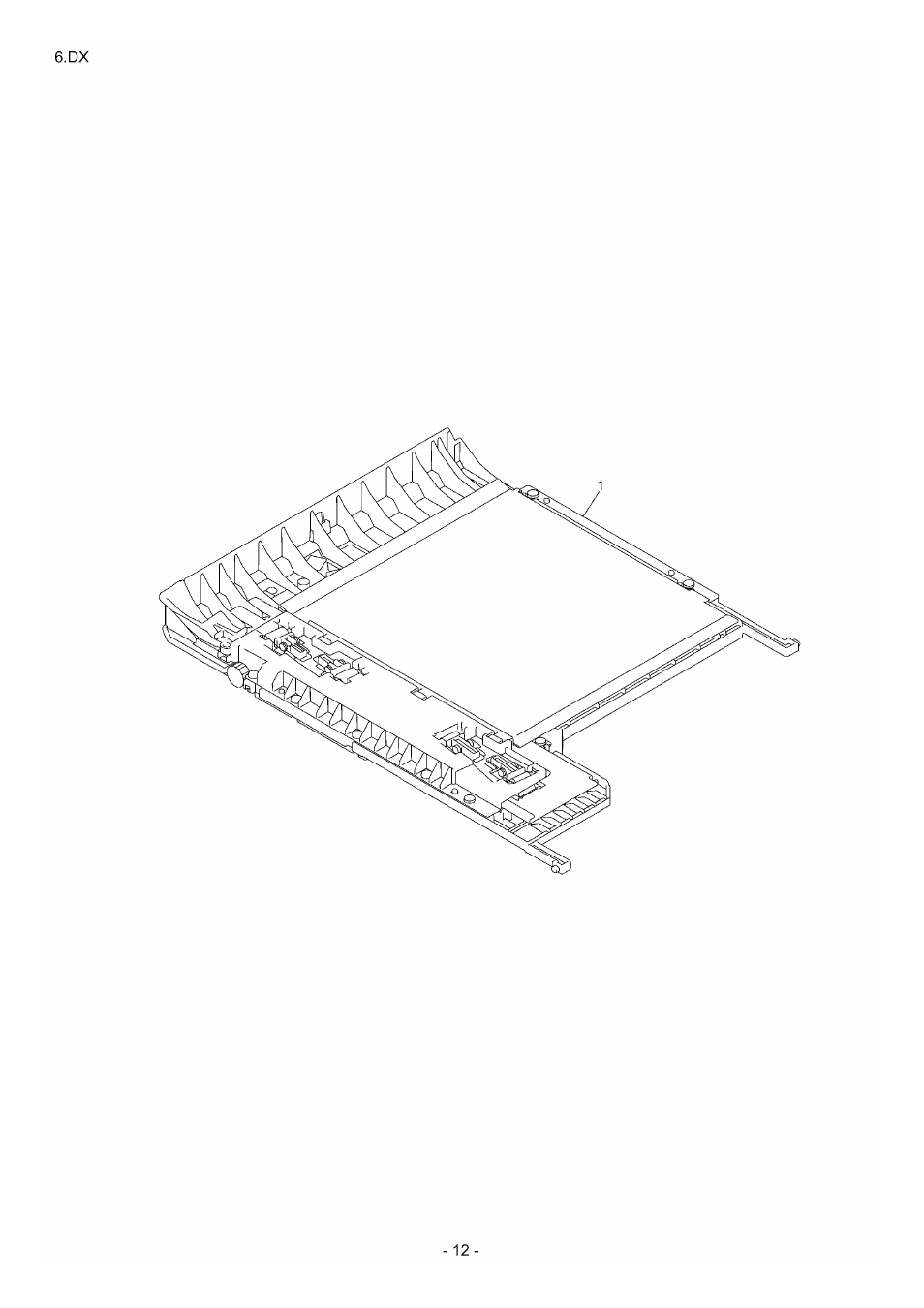 Ref no, Code, Q'ty | Description, Remarks, Lr0228001, Dx feed assy | Brother \ DCP9045CDN User Manual | Page 15 / 40