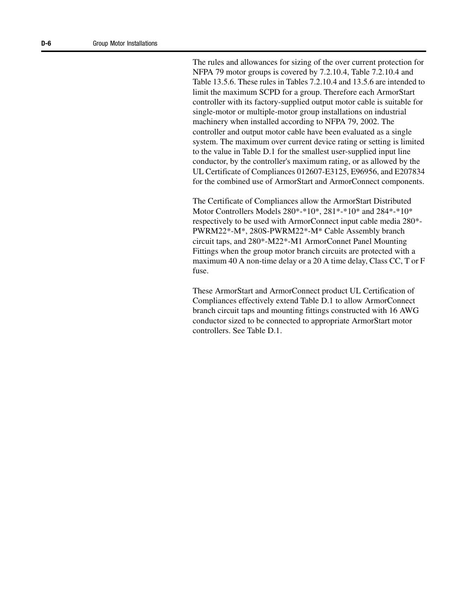 Rockwell Automation 284D ArmorStart - Safety Version - User Manual User Manual | Page 286 / 320