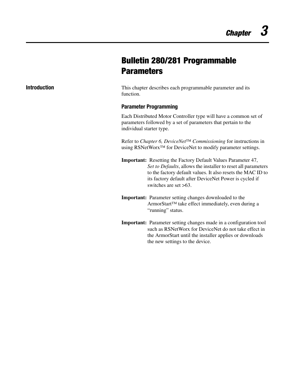 Chapter | Rockwell Automation 284D ArmorStart - Safety Version - User Manual User Manual | Page 43 / 320