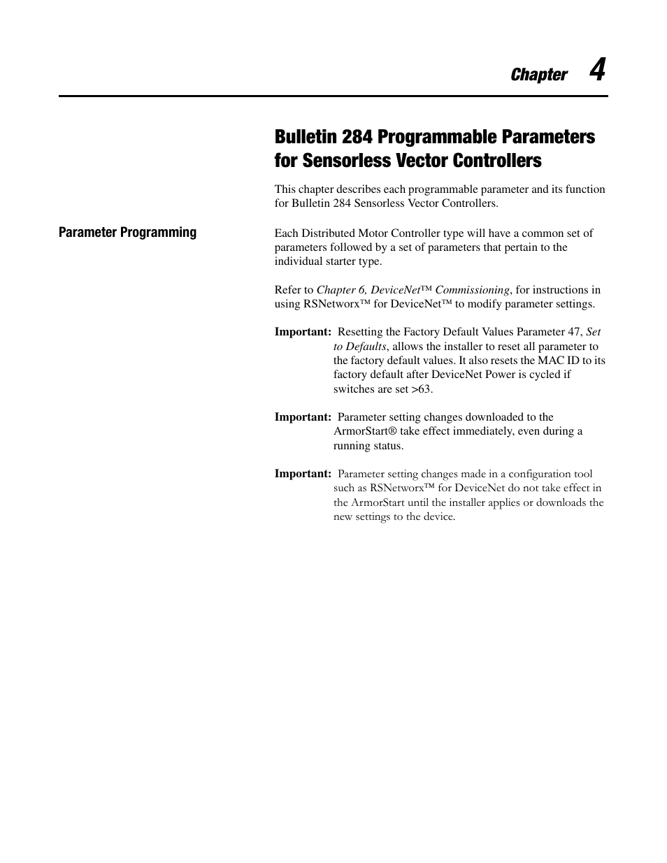 Chapter | Rockwell Automation 284D ArmorStart - Safety Version - User Manual User Manual | Page 71 / 320