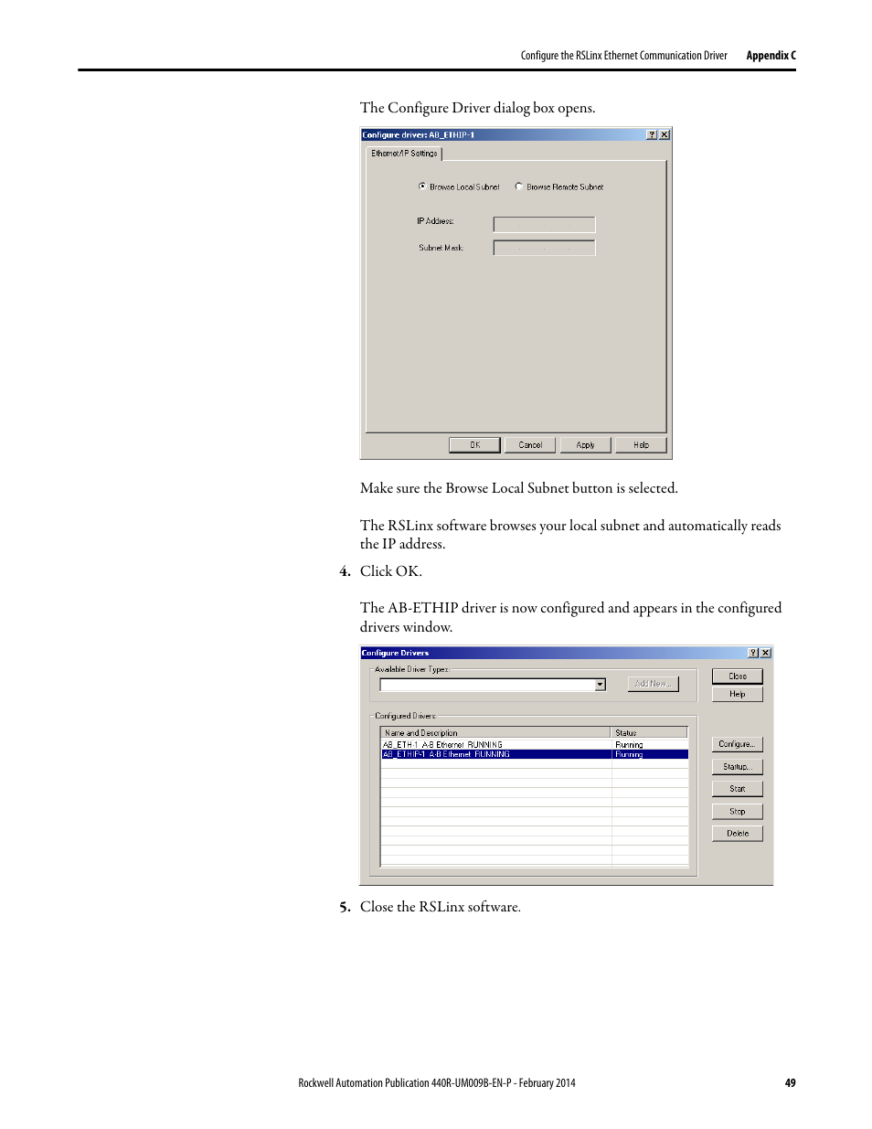 Rockwell Automation 440R Guardmaster EtherNet/IP Network Interface User Manual User Manual | Page 49 / 64