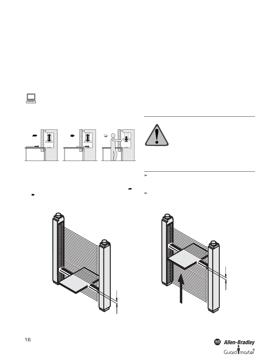 Rockwell Automation 442L SafeShield Safety Light Curtain Hardware User Manual | Page 16 / 48