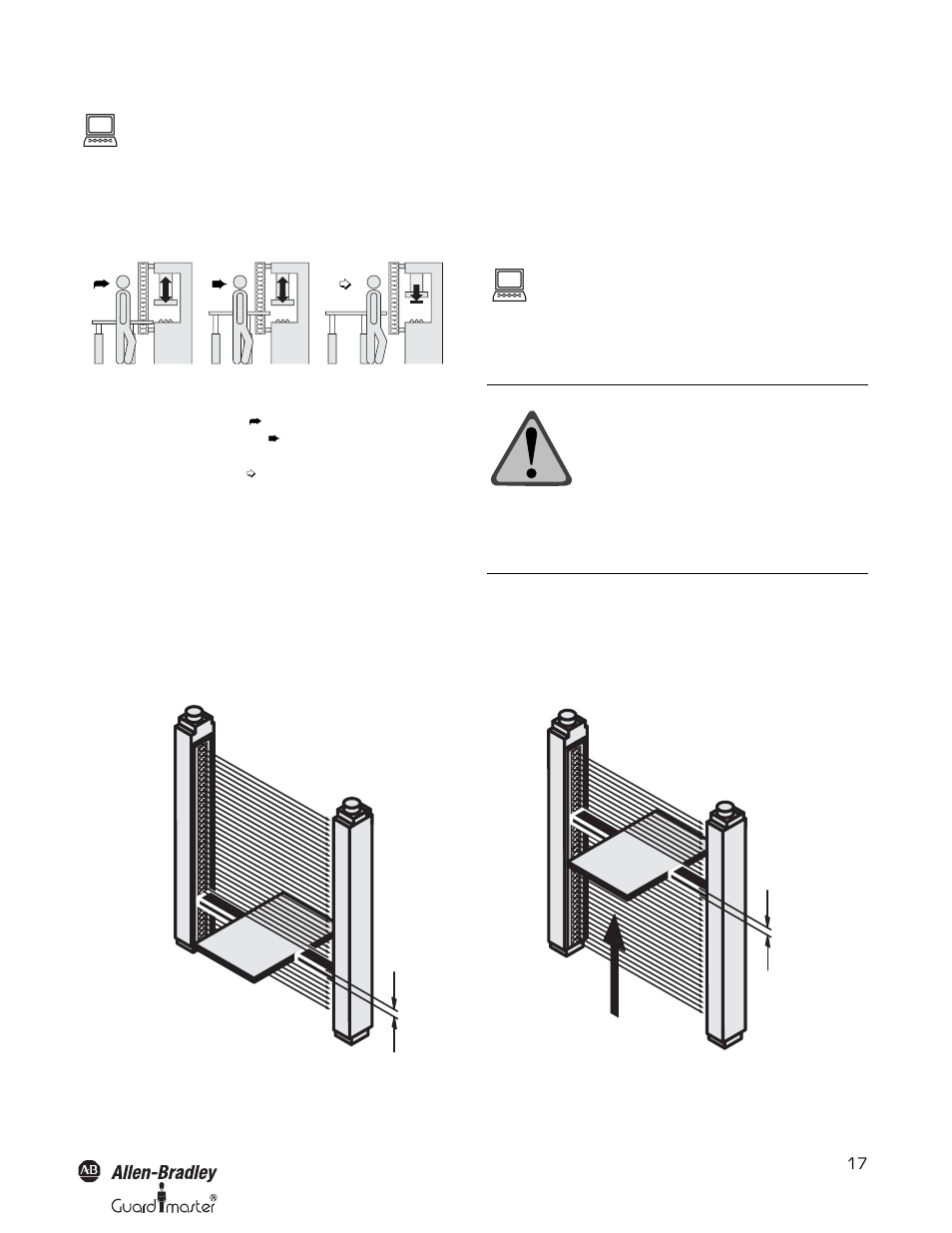 Rockwell Automation 442L SafeShield Safety Light Curtain Hardware User Manual | Page 17 / 48