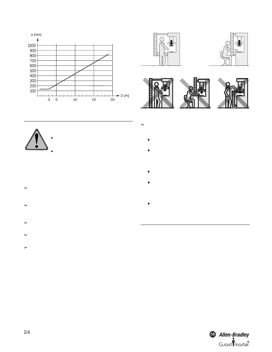 Rockwell Automation 442L SafeShield Safety Light Curtain Hardware User Manual | Page 24 / 48