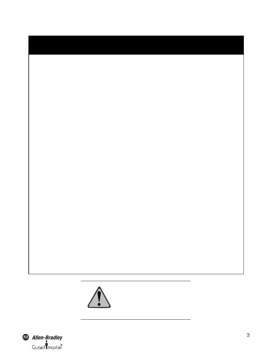 Rockwell Automation 442L SafeShield Safety Light Curtain Hardware User Manual | Page 3 / 48