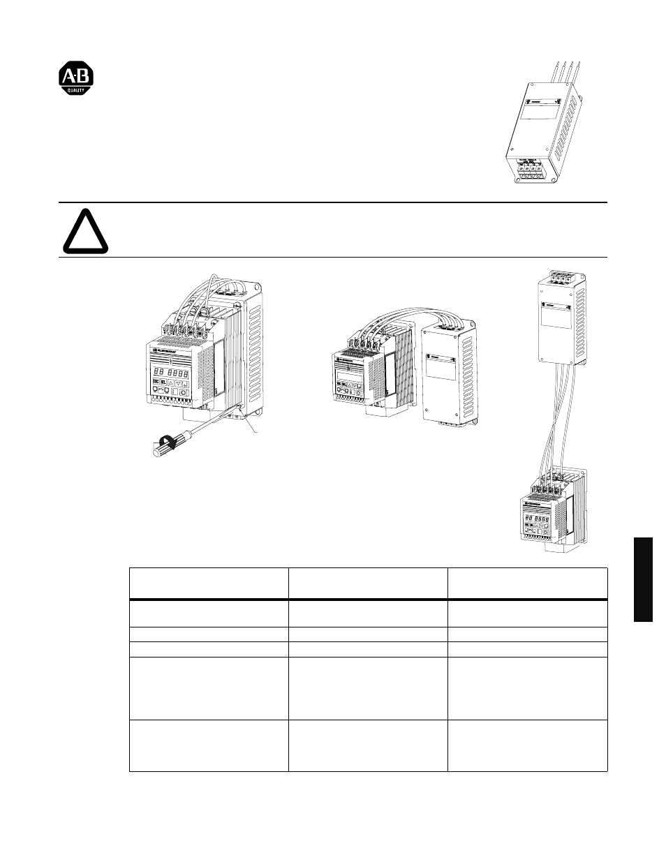 Português, Módulo do filtro de linha, Instalação | Rockwell Automation 160 Line Filter Module 160 Series B User Manual | Page 11 / 16