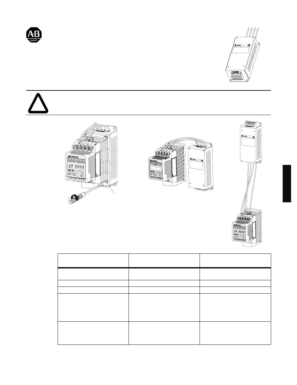 Deutsch, Netzfiltermodul, Installation | Rockwell Automation 160 Line Filter Module 160 Series B User Manual | Page 7 / 16