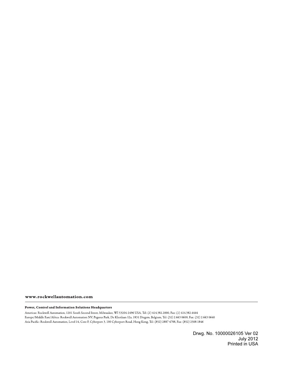 Rockwell Automation 440P Bulletin 440P DIN 50041 IEC/Large Metal Body Safety Limit Switch User Manual | Page 4 / 4