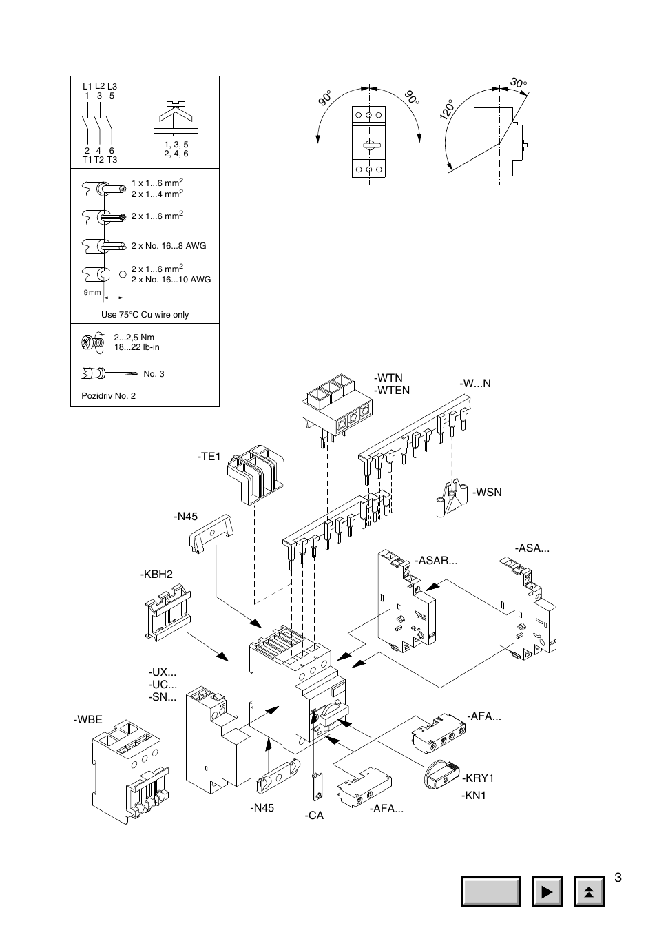 Print | Rockwell Automation 140M-D8E-... Motor Protection Circuit Breaker, Protection of EEx e Motors User Manual | Page 4 / 18