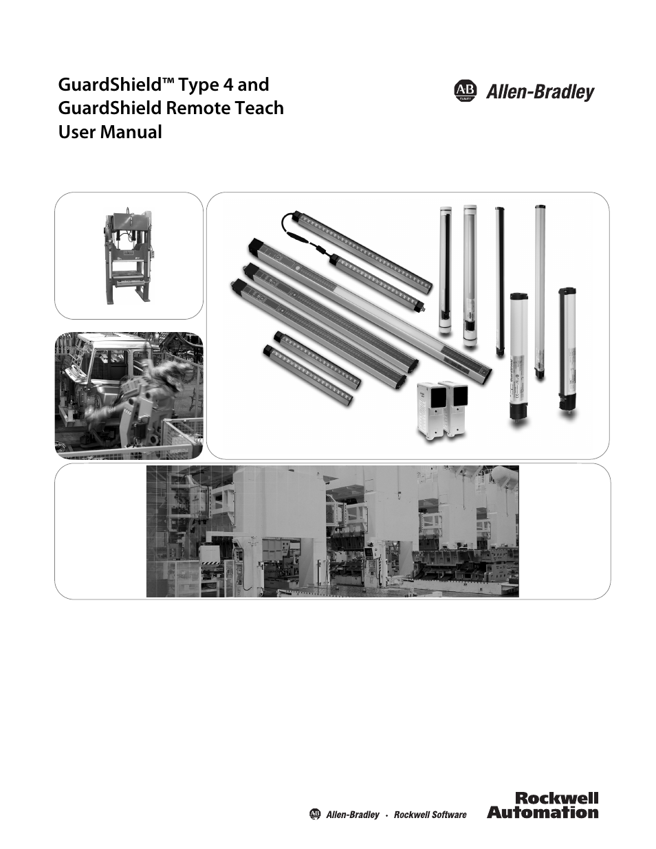Rockwell Automation 440L GuardShield Type 4 and Remote Teach User Manual User Manual | 44 pages