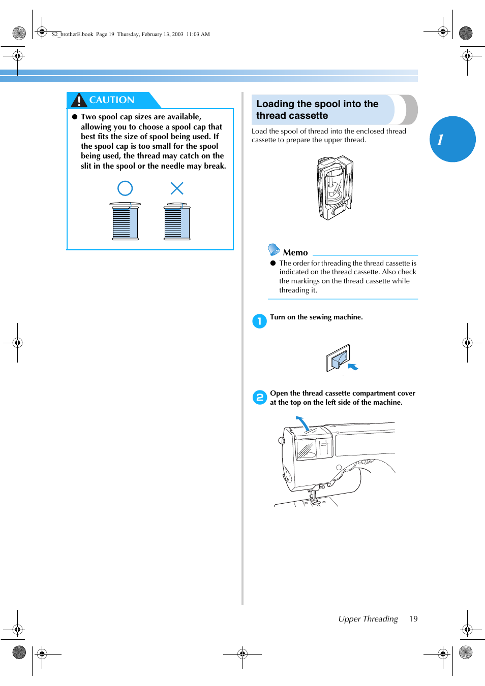 Brother CS 80 User Manual | Page 25 / 115