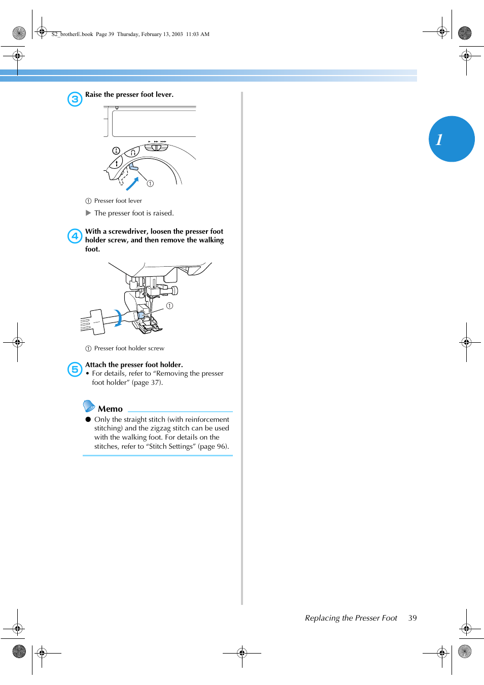 Brother CS 80 User Manual | Page 45 / 115