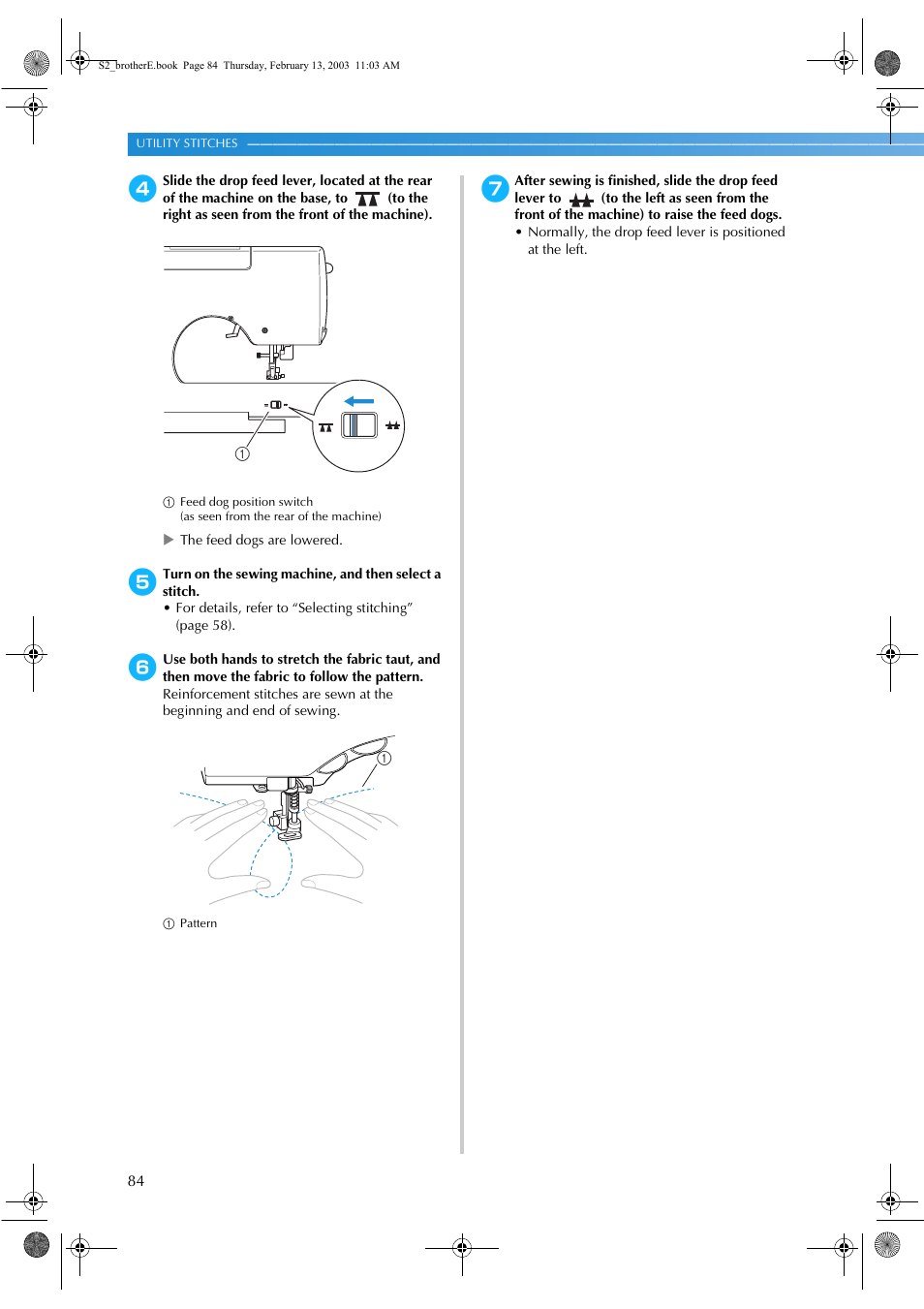 Brother CS 80 User Manual | Page 90 / 115