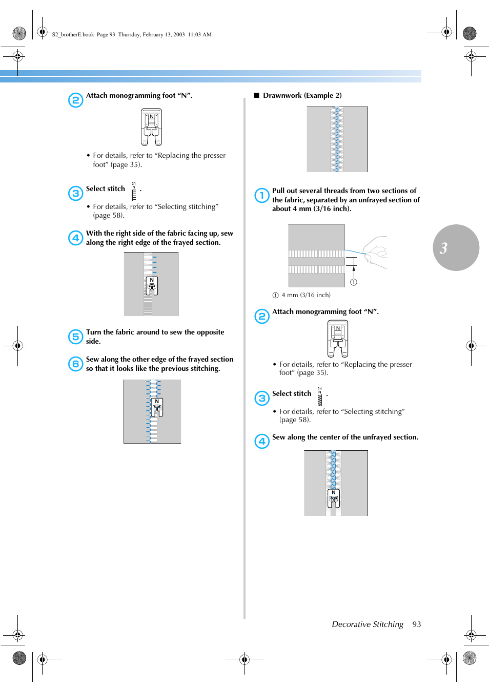 Brother CS 80 User Manual | Page 99 / 115