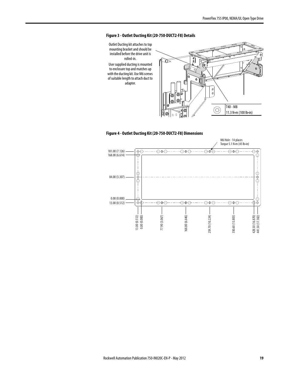 Rockwell Automation 20G PowerFlex 755 IP00 NEMA/UL Open Drive - Frames 8-10 User Manual | Page 19 / 76