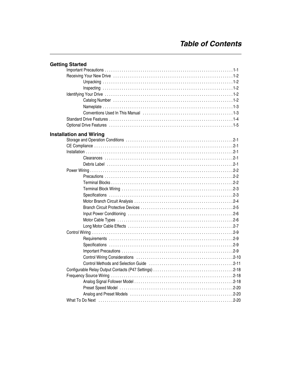 Rockwell Automation 160 SSC Series C FRN 7.xx User Manual | Page 5 / 88