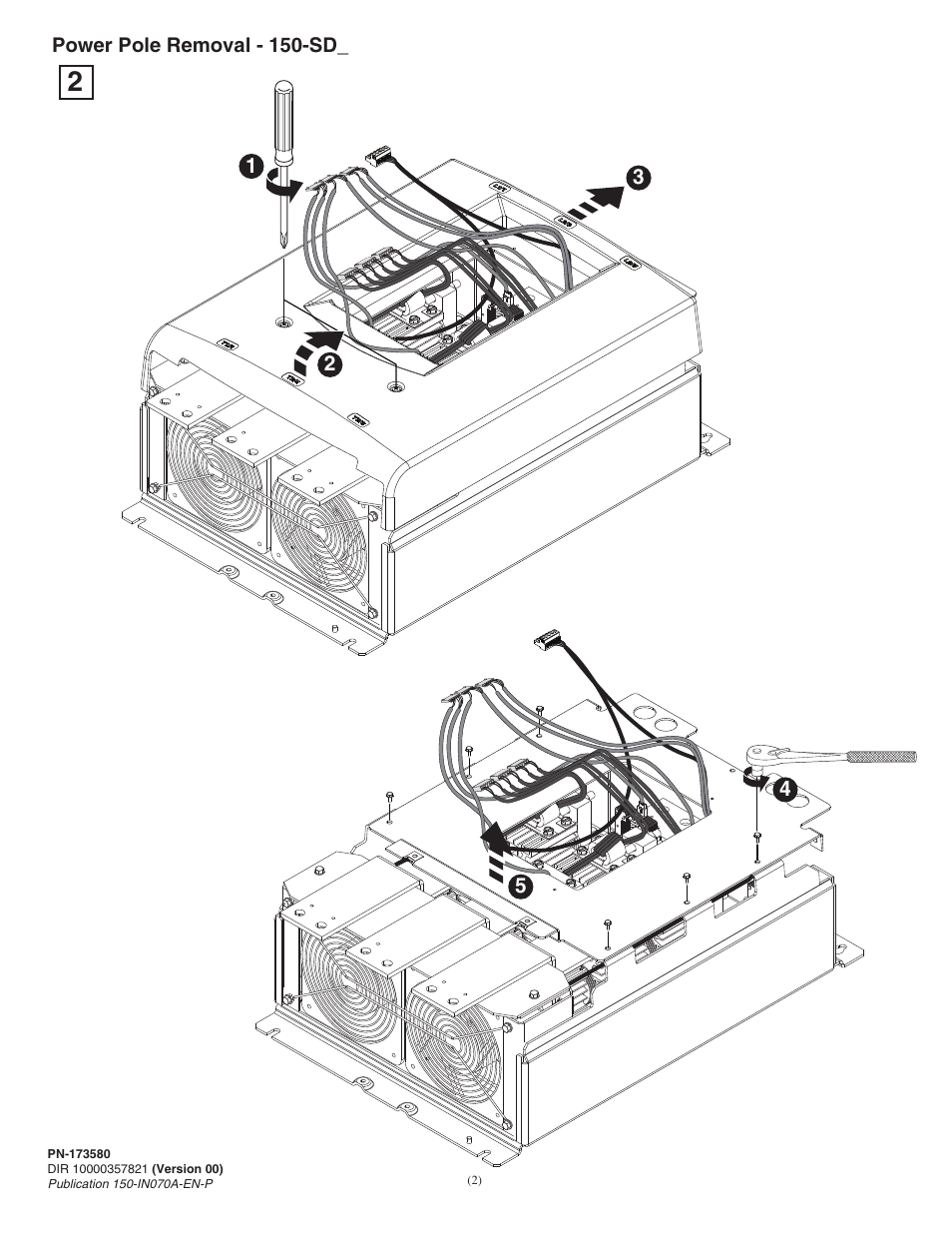 Rockwell Automation 150-SPPD_ _ SMC-50 Power Pole Replacement User Manual | Page 2 / 6