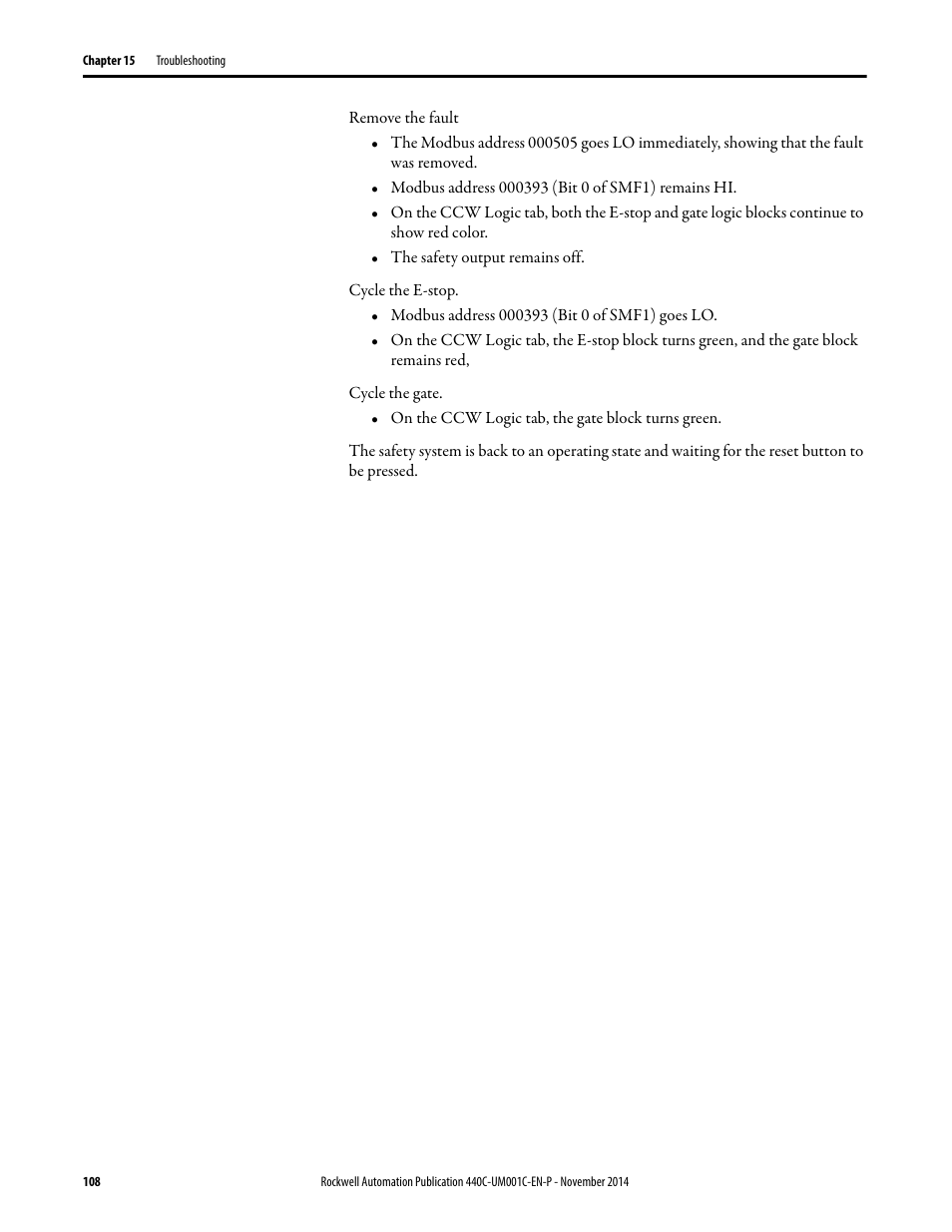 Rockwell Automation 440C Guardmaster 440C-CR30 Configurable Safety Relay User Manual User Manual | Page 108 / 150