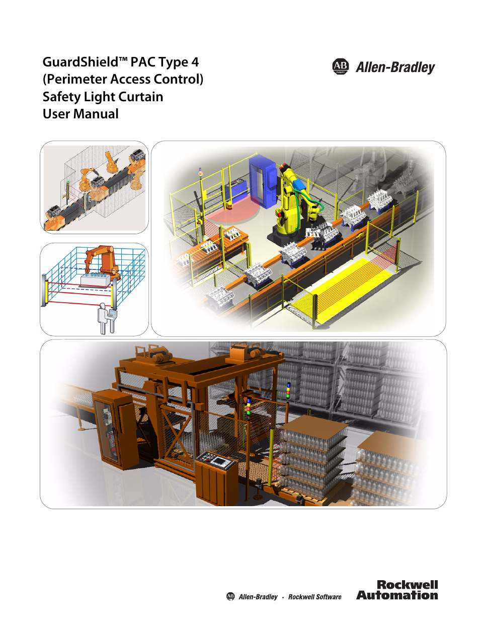 Rockwell Automation 440L GuardShield PAC Type 4 Safety Light Curtain User Manual | 36 pages