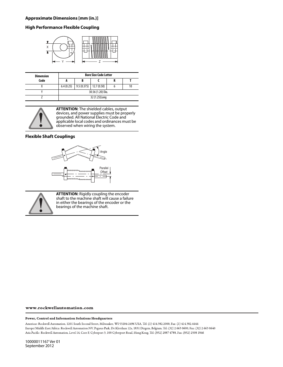 Rockwell Automation 842HR Sine Cosine/Serial Encoders User Manual | Page 4 / 4