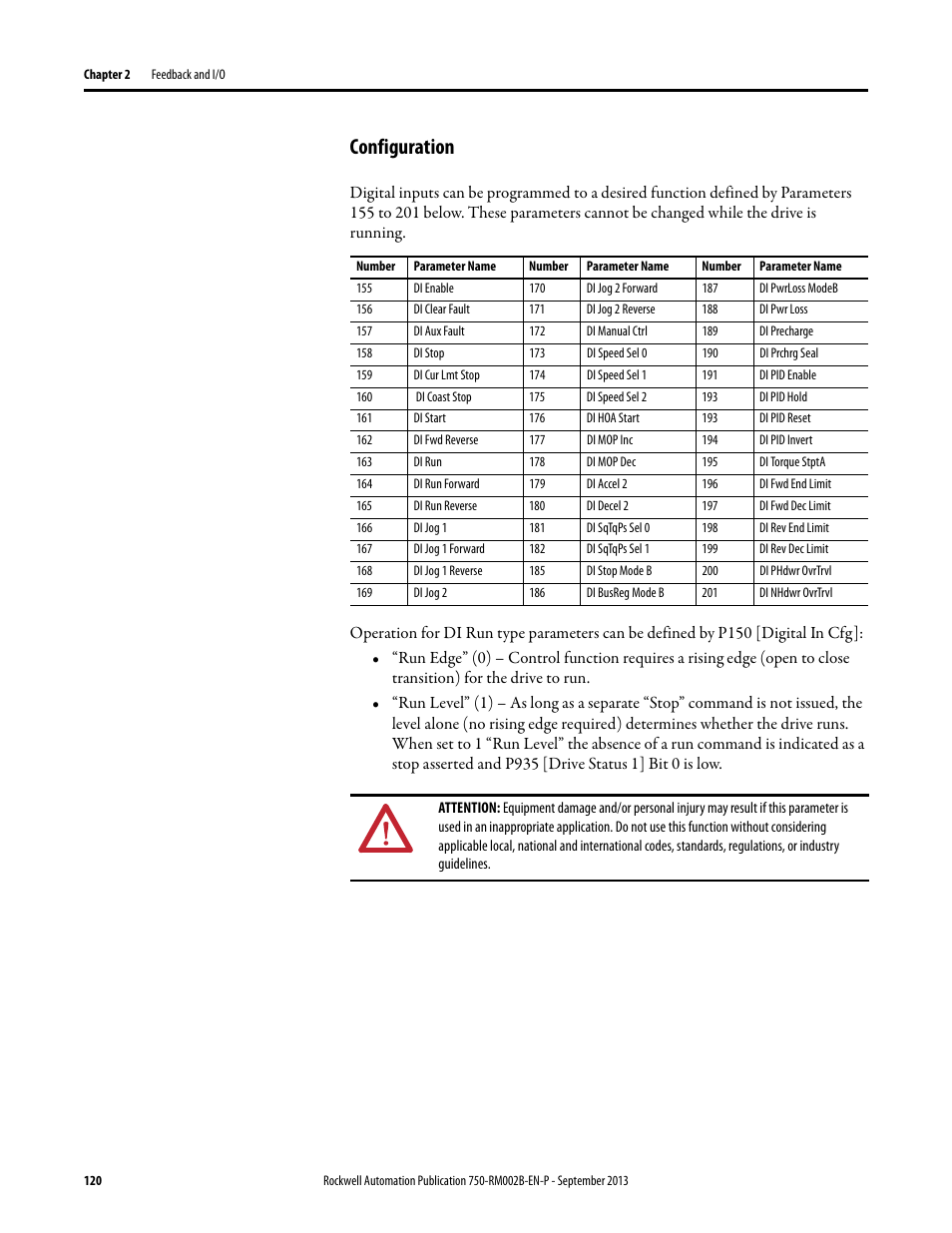 Configuration | Rockwell Automation 20G PowerFlex 750-Series AC Drives User Manual | Page 120 / 432