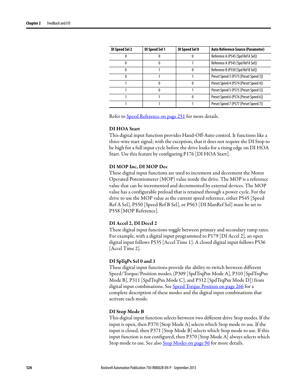 Rockwell Automation 20G PowerFlex 750-Series AC Drives User Manual | Page 124 / 432