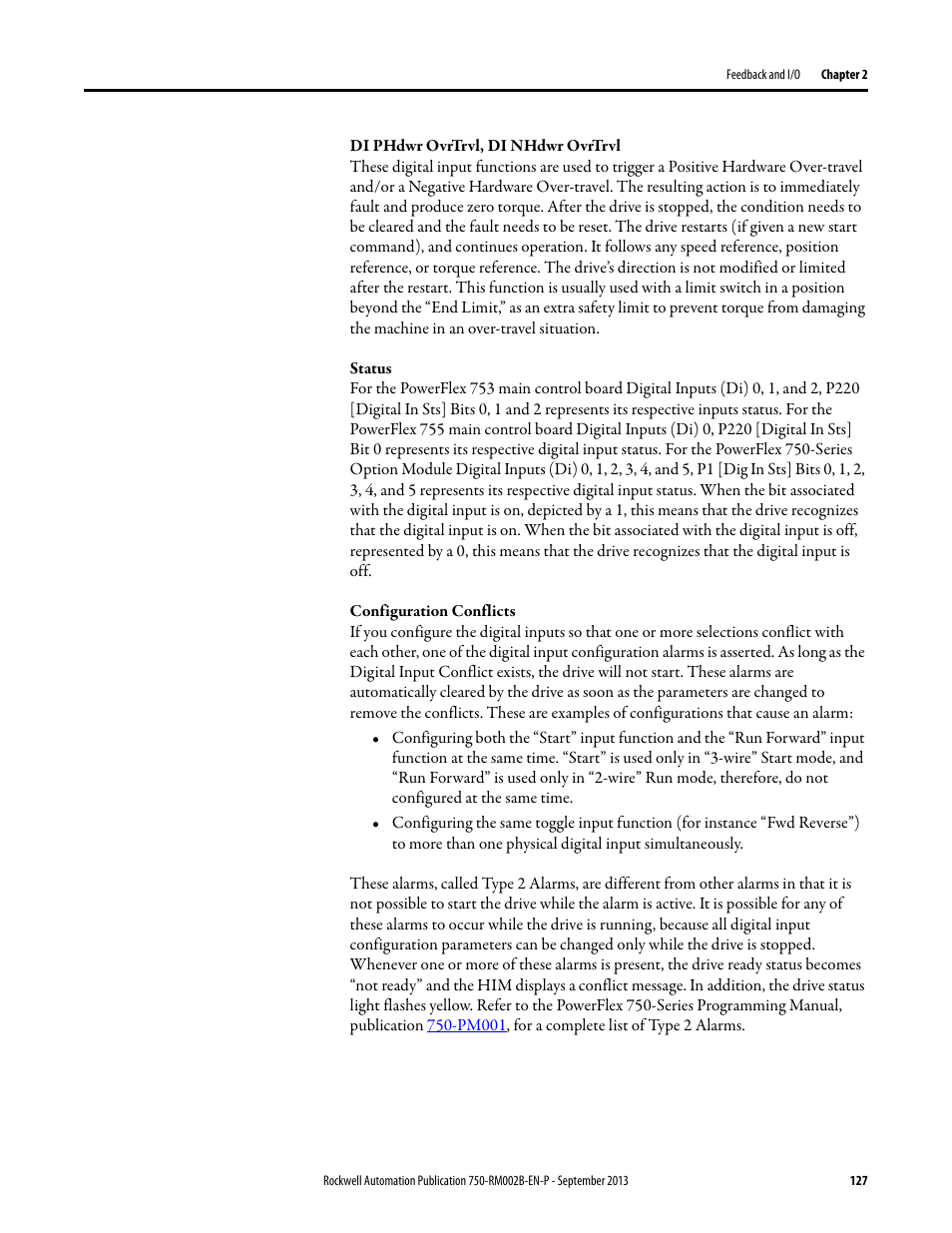 Rockwell Automation 20G PowerFlex 750-Series AC Drives User Manual | Page 127 / 432