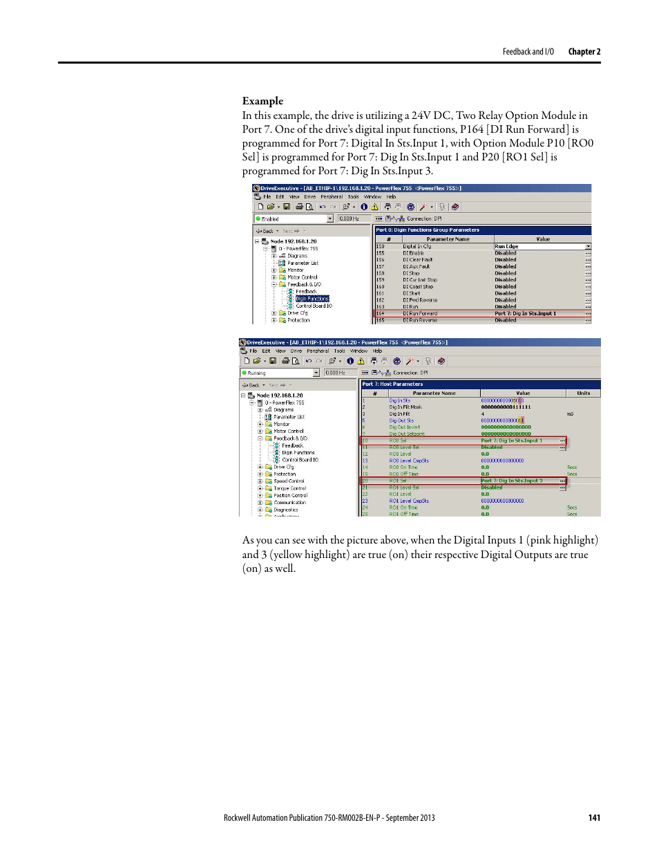 Rockwell Automation 20G PowerFlex 750-Series AC Drives User Manual | Page 141 / 432