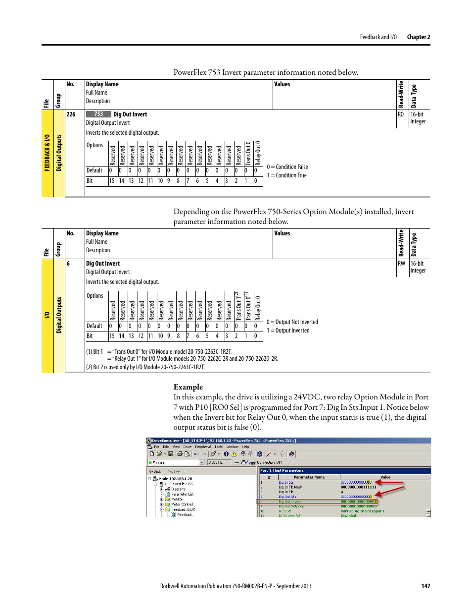 Rockwell Automation 20G PowerFlex 750-Series AC Drives User Manual | Page 147 / 432