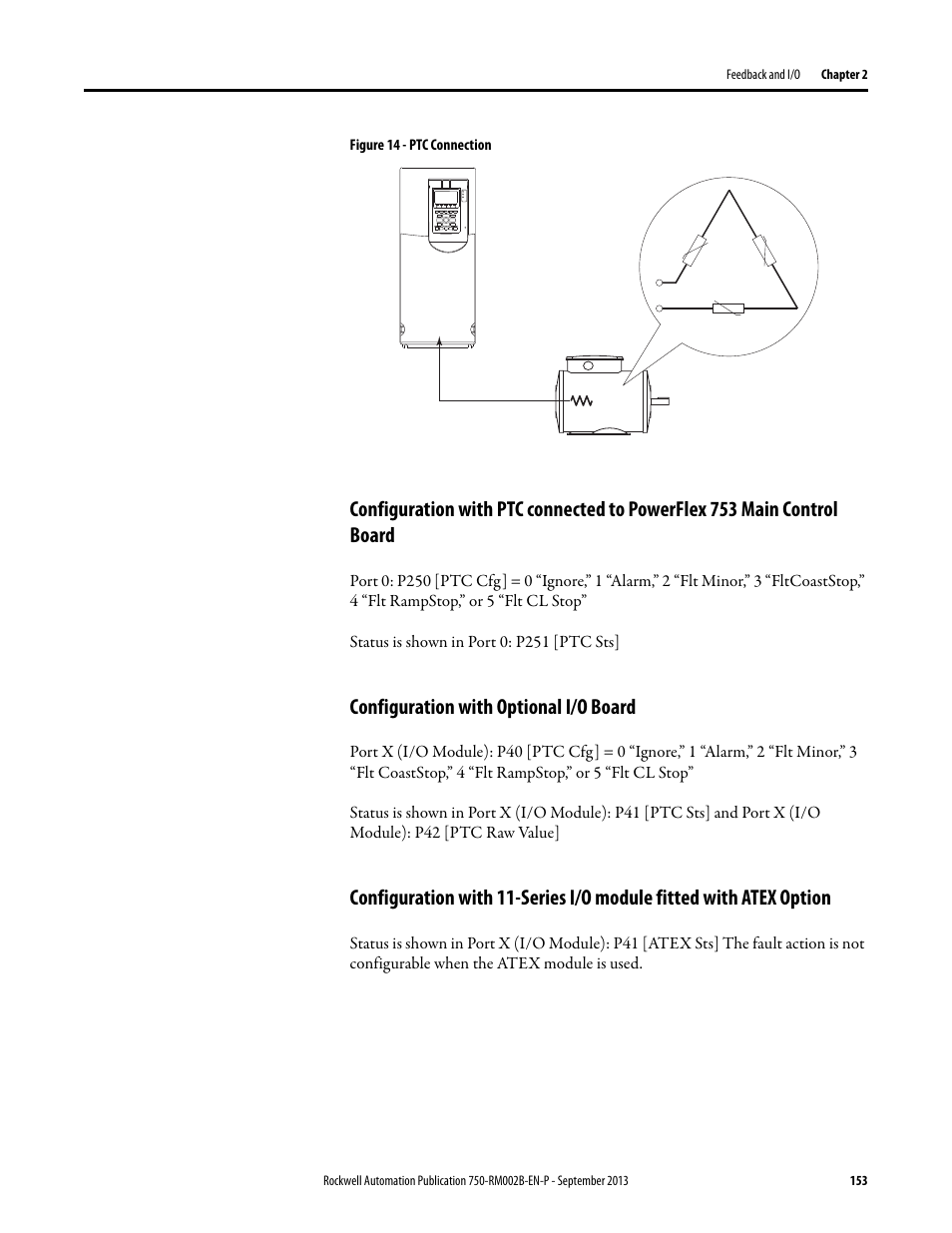 Configuration with optional i/o board | Rockwell Automation 20G PowerFlex 750-Series AC Drives User Manual | Page 153 / 432