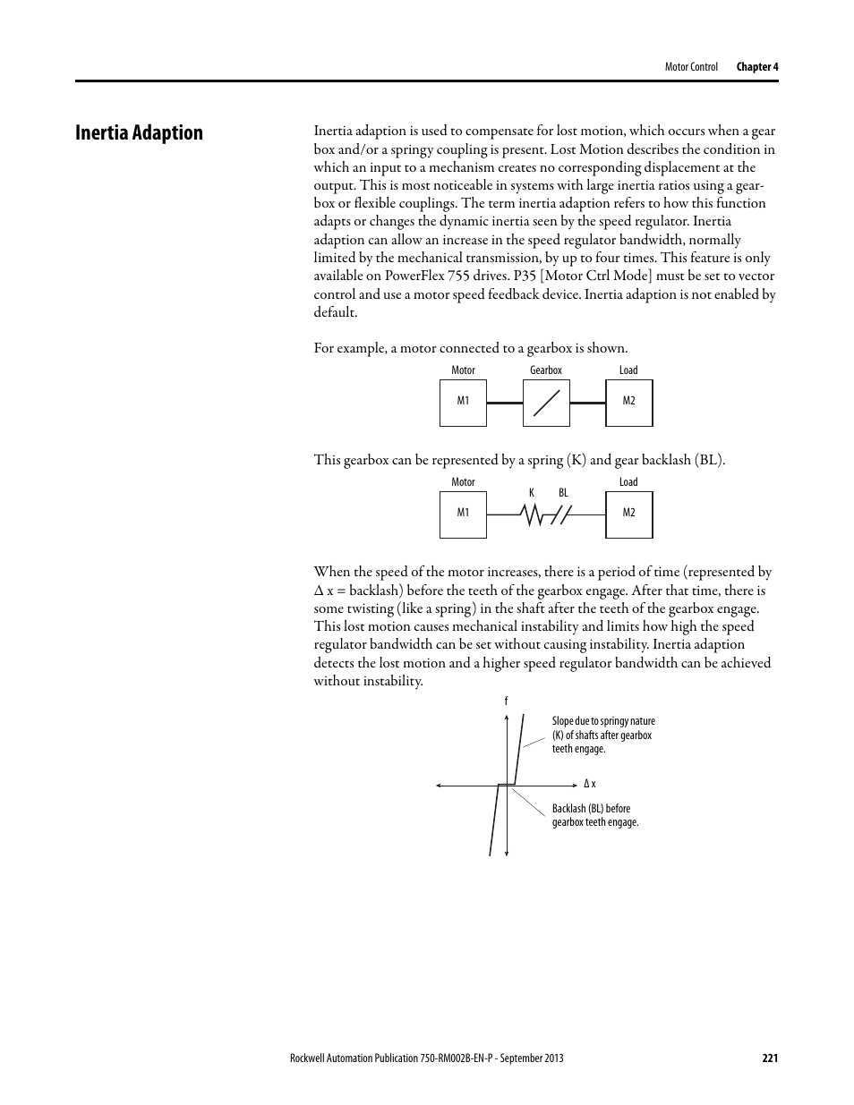 Inertia adaption | Rockwell Automation 20G PowerFlex 750-Series AC Drives User Manual | Page 221 / 432