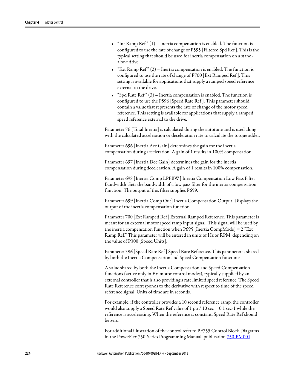 Rockwell Automation 20G PowerFlex 750-Series AC Drives User Manual | Page 224 / 432