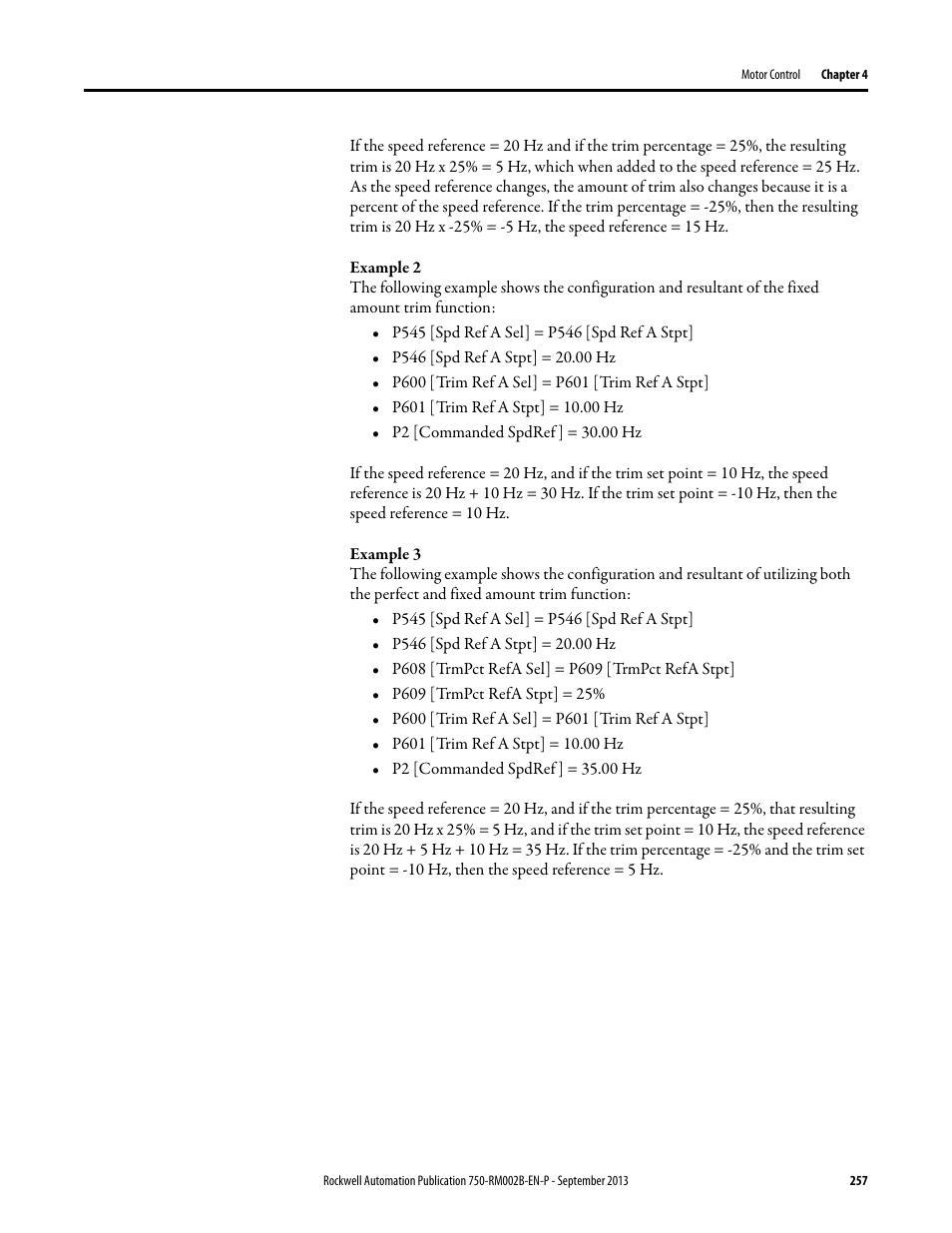 Rockwell Automation 20G PowerFlex 750-Series AC Drives User Manual | Page 257 / 432