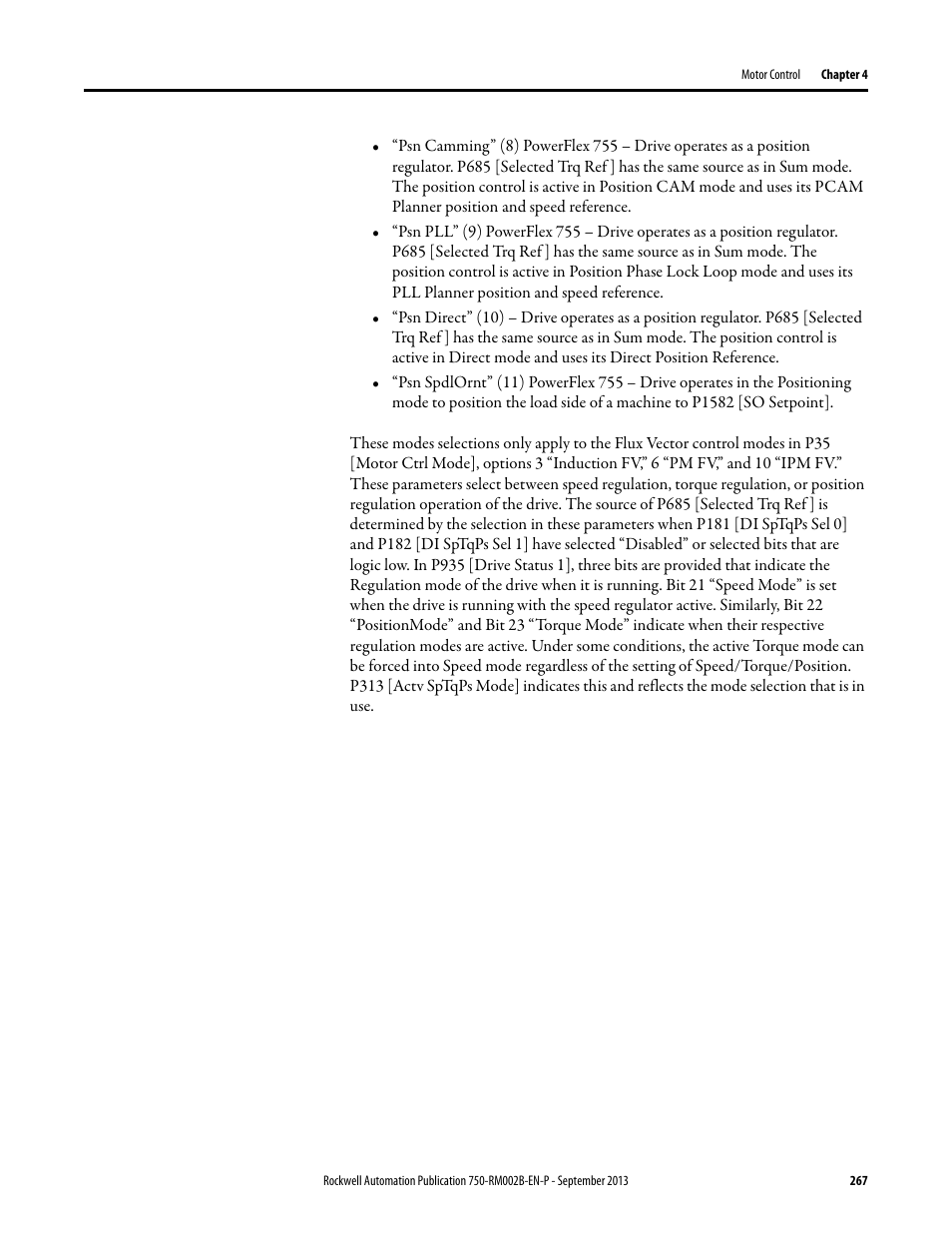 Rockwell Automation 20G PowerFlex 750-Series AC Drives User Manual | Page 267 / 432
