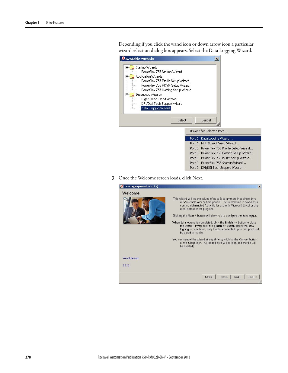 Rockwell Automation 20G PowerFlex 750-Series AC Drives User Manual | Page 278 / 432