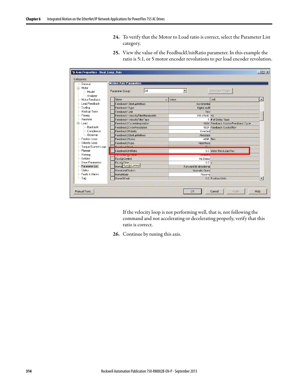 Rockwell Automation 20G PowerFlex 750-Series AC Drives User Manual | Page 314 / 432