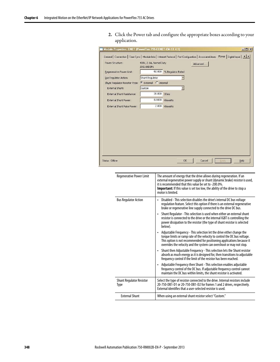 Rockwell Automation 20G PowerFlex 750-Series AC Drives User Manual | Page 348 / 432