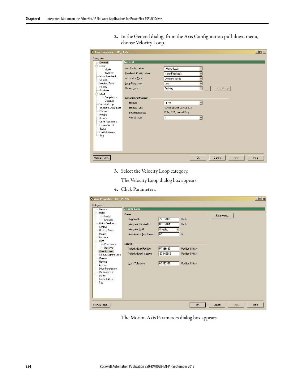 Rockwell Automation 20G PowerFlex 750-Series AC Drives User Manual | Page 354 / 432