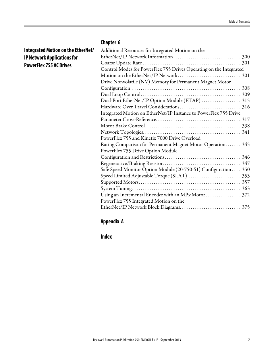 Rockwell Automation 20G PowerFlex 750-Series AC Drives User Manual | Page 7 / 432