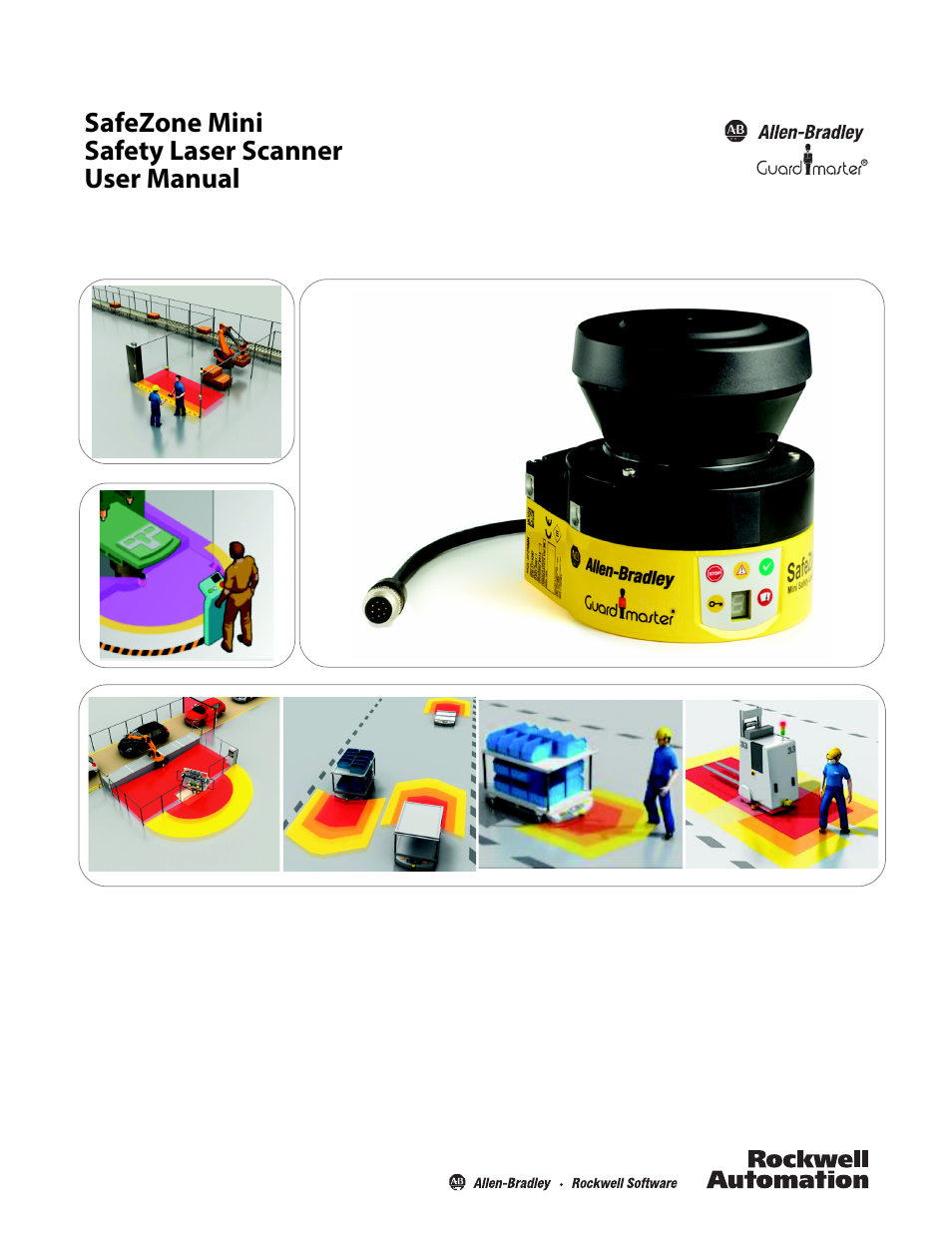 Rockwell Automation 442L-SFZNMN SafeZone Mini Safety Laser Scanner User Manual User Manual | 80 pages