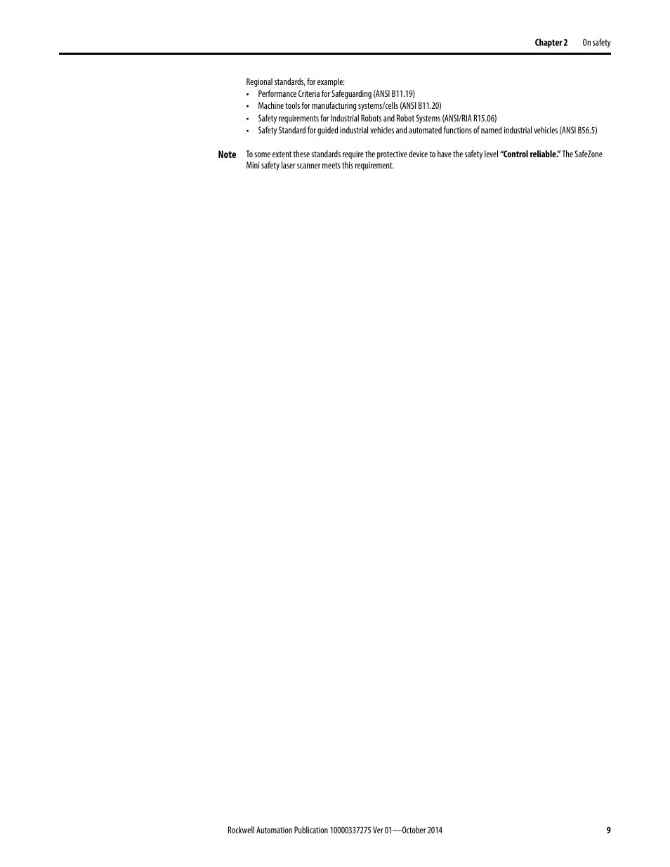 Rockwell Automation 442L-SFZNMN SafeZone Mini Safety Laser Scanner User Manual User Manual | Page 11 / 80