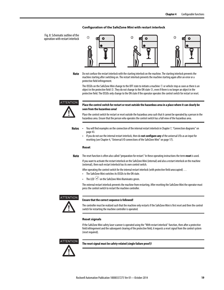 Rockwell Automation 442L-SFZNMN SafeZone Mini Safety Laser Scanner User Manual User Manual | Page 21 / 80