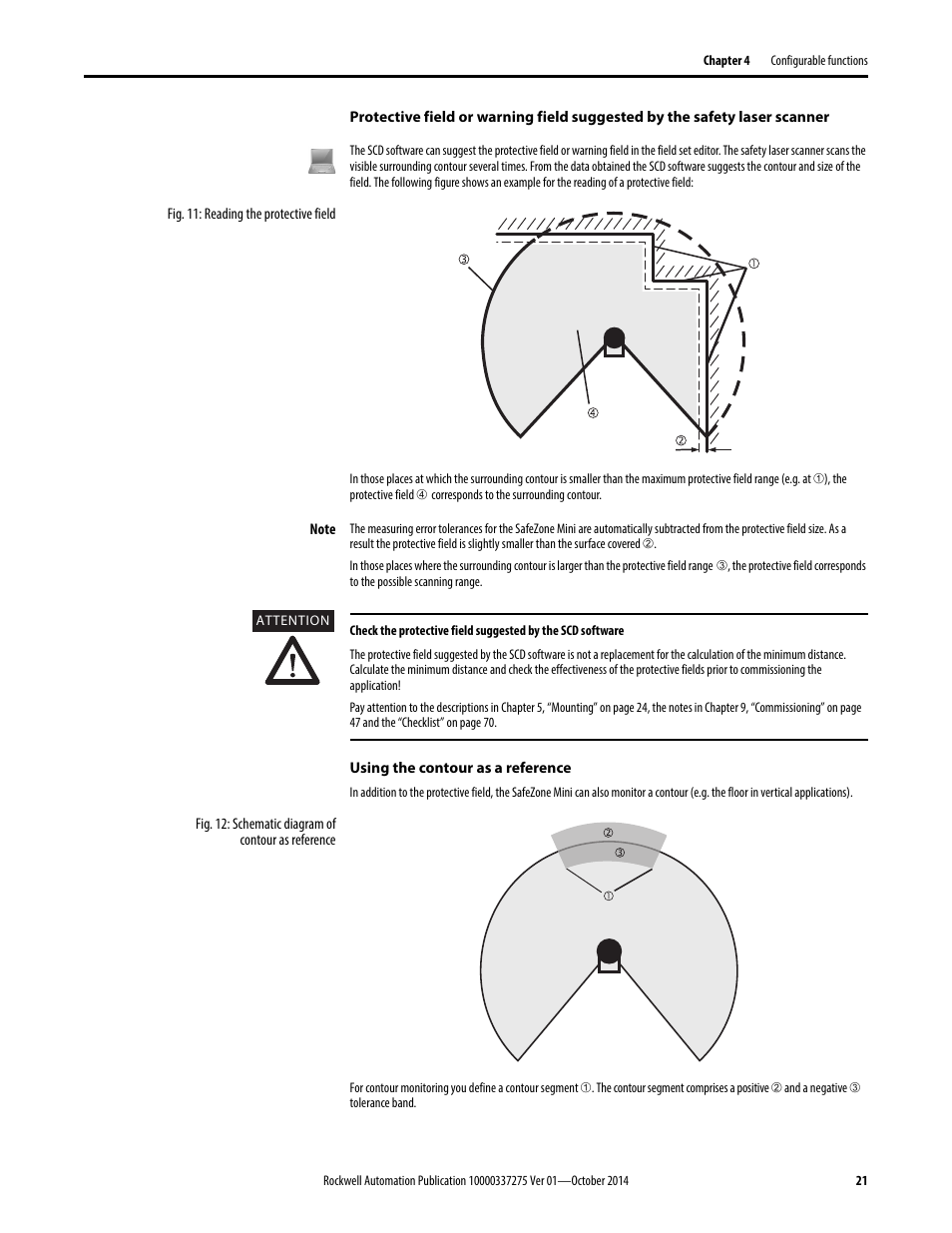 Rockwell Automation 442L-SFZNMN SafeZone Mini Safety Laser Scanner User Manual User Manual | Page 23 / 80