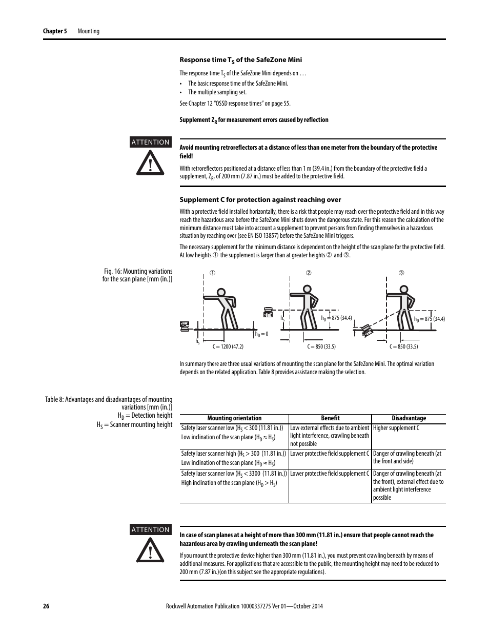 Rockwell Automation 442L-SFZNMN SafeZone Mini Safety Laser Scanner User Manual User Manual | Page 28 / 80