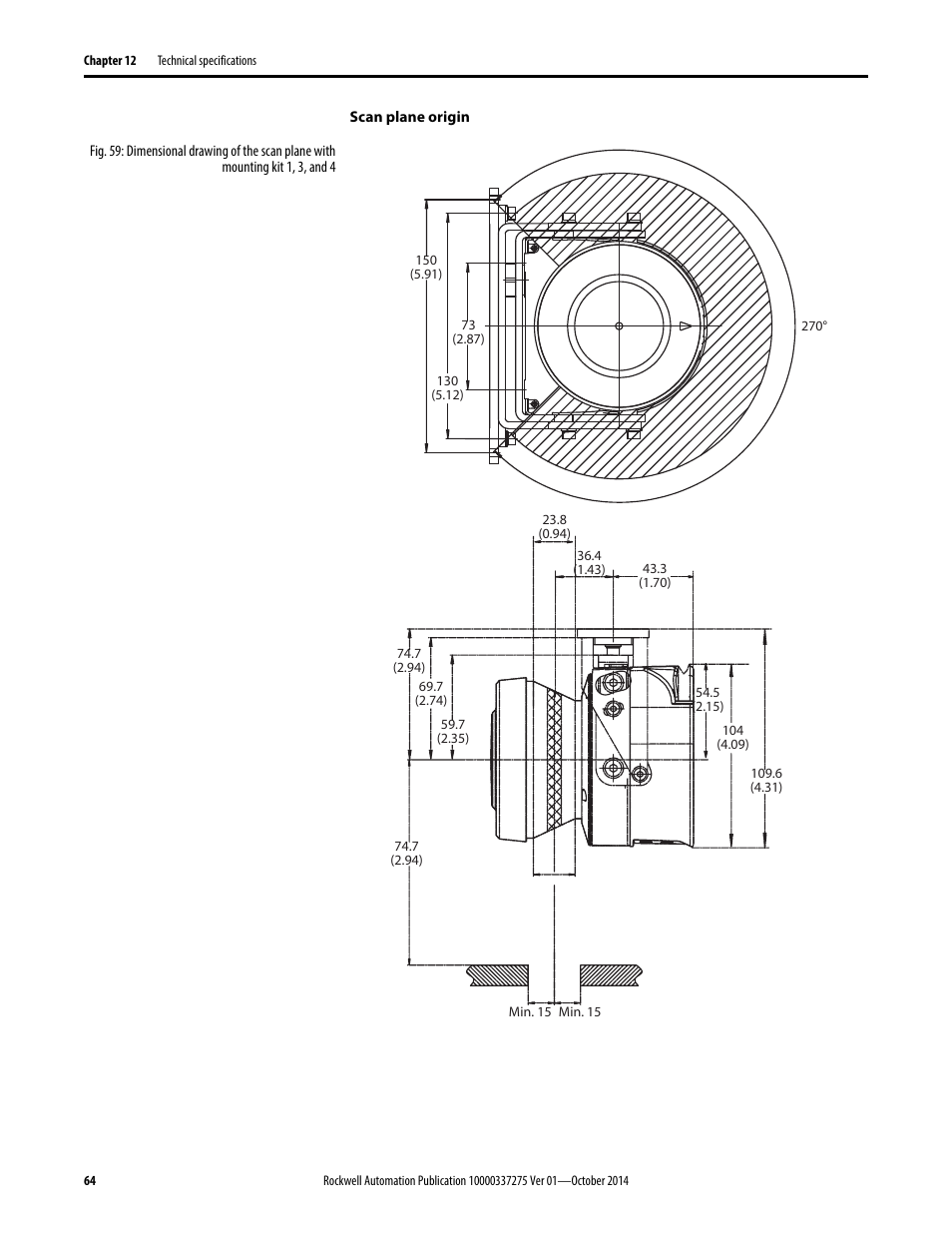 Rockwell Automation 442L-SFZNMN SafeZone Mini Safety Laser Scanner User Manual User Manual | Page 66 / 80