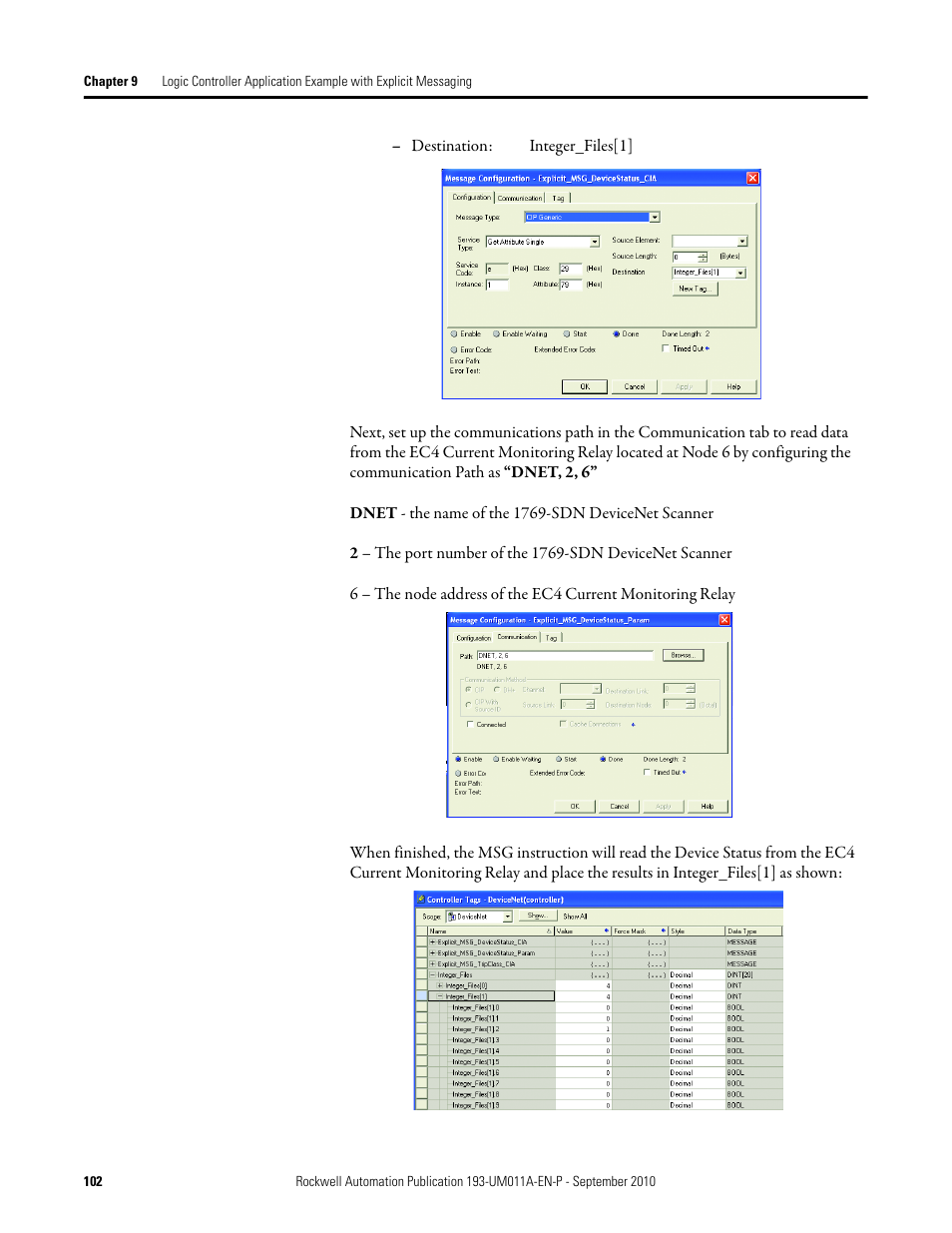 Rockwell Automation 193-EC4 EC4 Current Monitoring Relay User Manual User Manual | Page 101 / 157