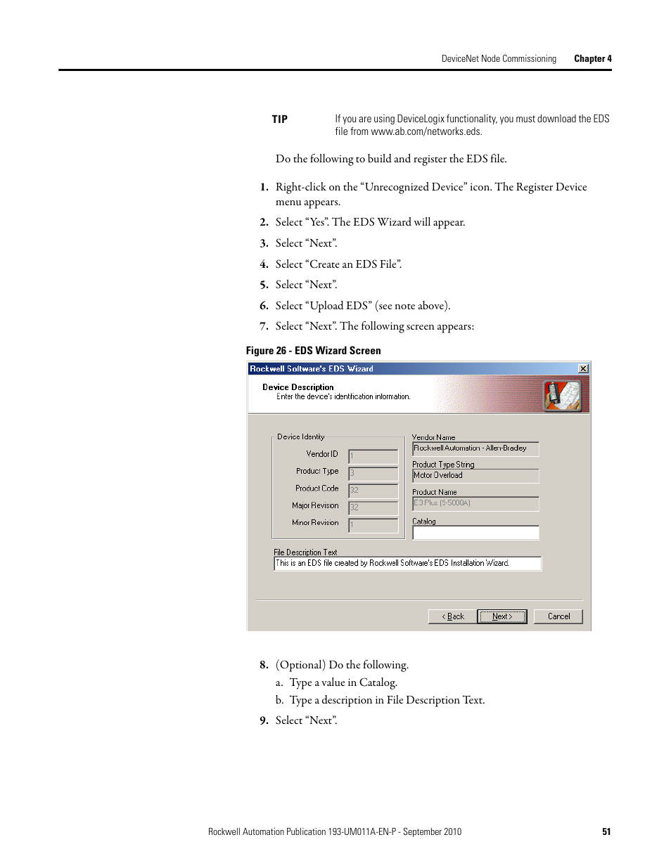 Rockwell Automation 193-EC4 EC4 Current Monitoring Relay User Manual User Manual | Page 50 / 157