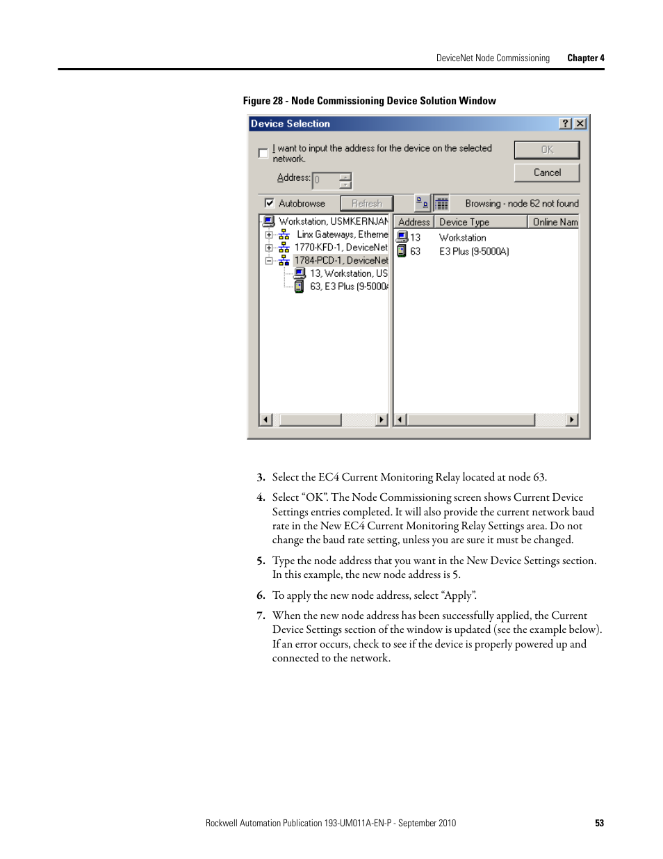 Rockwell Automation 193-EC4 EC4 Current Monitoring Relay User Manual User Manual | Page 52 / 157