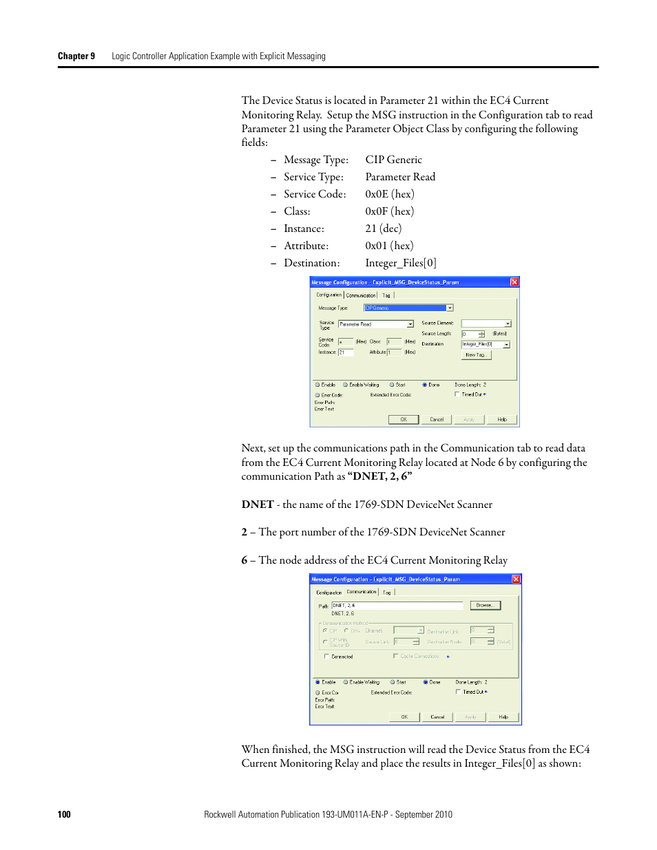 Rockwell Automation 193-EC4 EC4 Current Monitoring Relay User Manual User Manual | Page 99 / 157